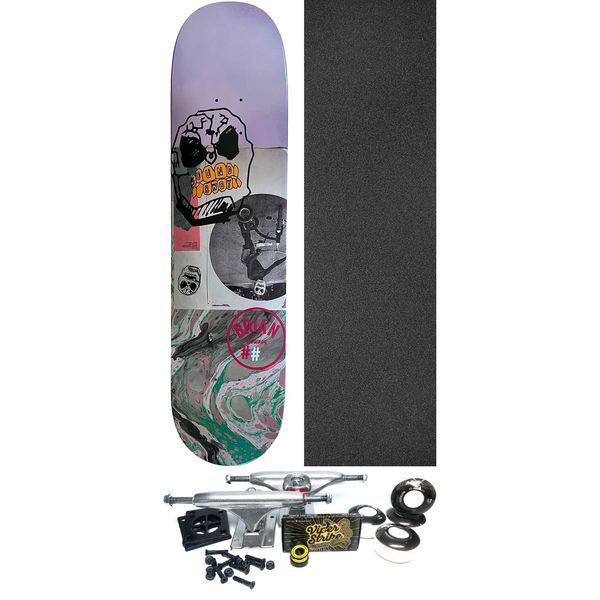 ScumCo & Sons Brian Downey Sound Bwoy Skateboard Deck - 8.37" x 32" - Complete Skateboard Bundle